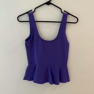 Bebe Peplum Top